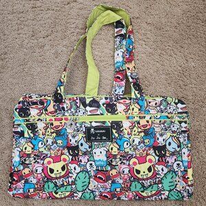 New Tokidoki x Ju-Ju-Be Iconic Super Star Duffle Bag Travel Kawaii Anime